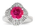 Ruby Ballerina Ring, 2.82 Carats