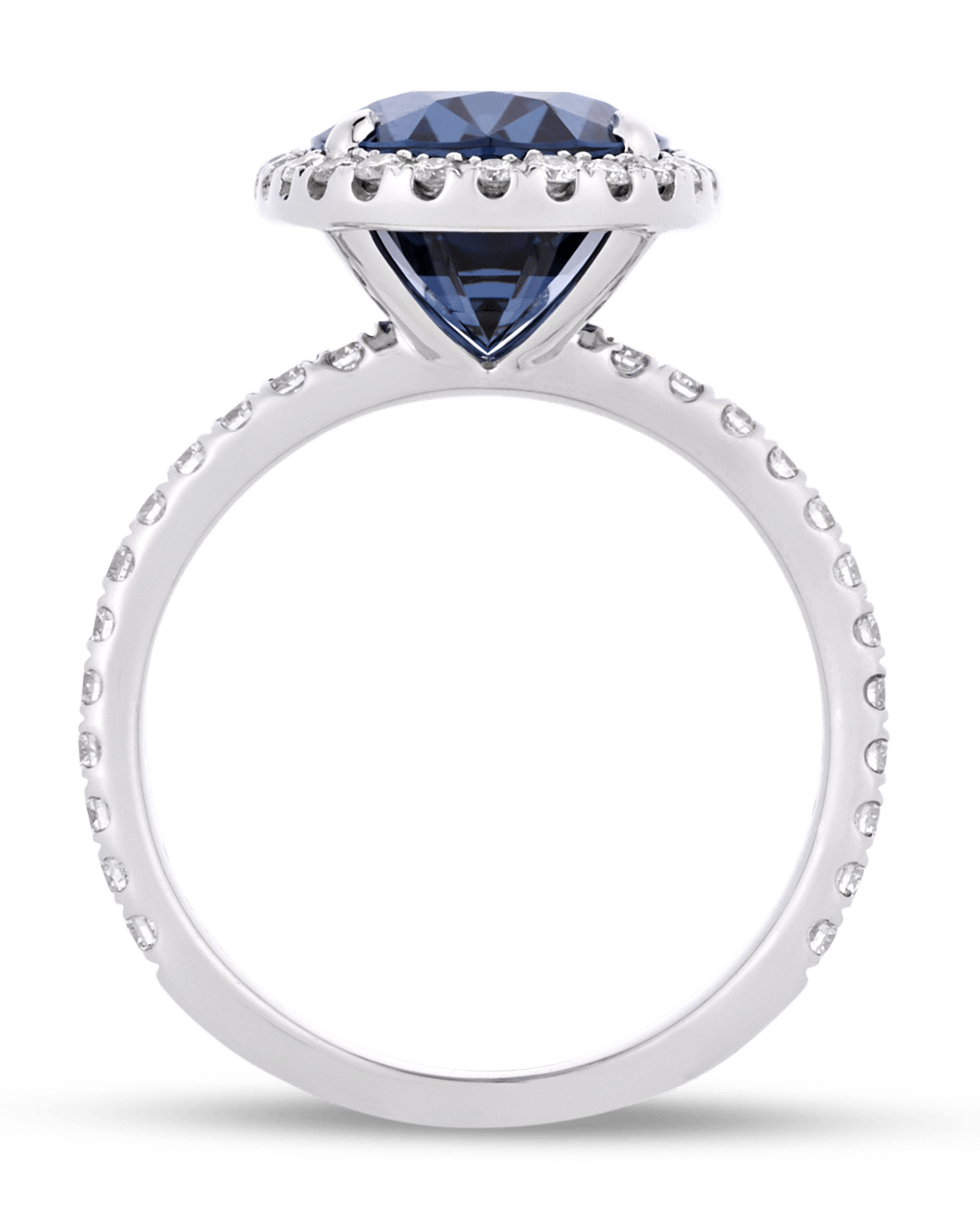 Color-Change Spinel Ring, 5.97 Carats