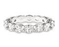 Oval Diamond Eternity Band, 3.43 Carats