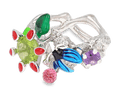 Dior Gemstone, Enamel and Diamond Ring