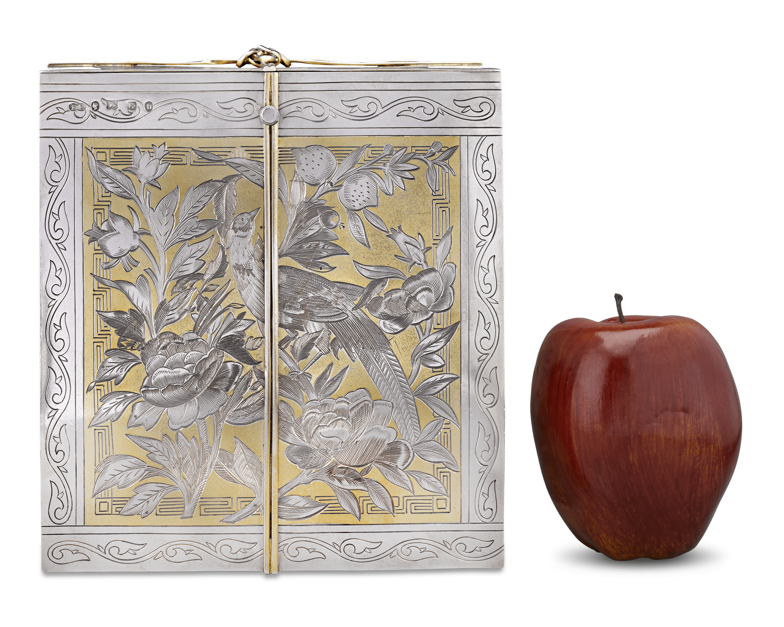 Elkington Silver Tea Caddy