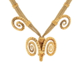 Zolotas Ram's Head Necklace
