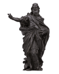 Bronze Statuette of Moses by Lorenzo Vaccaro