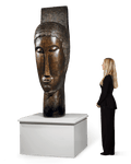 Tête de cariatide by Amedeo Modigliani