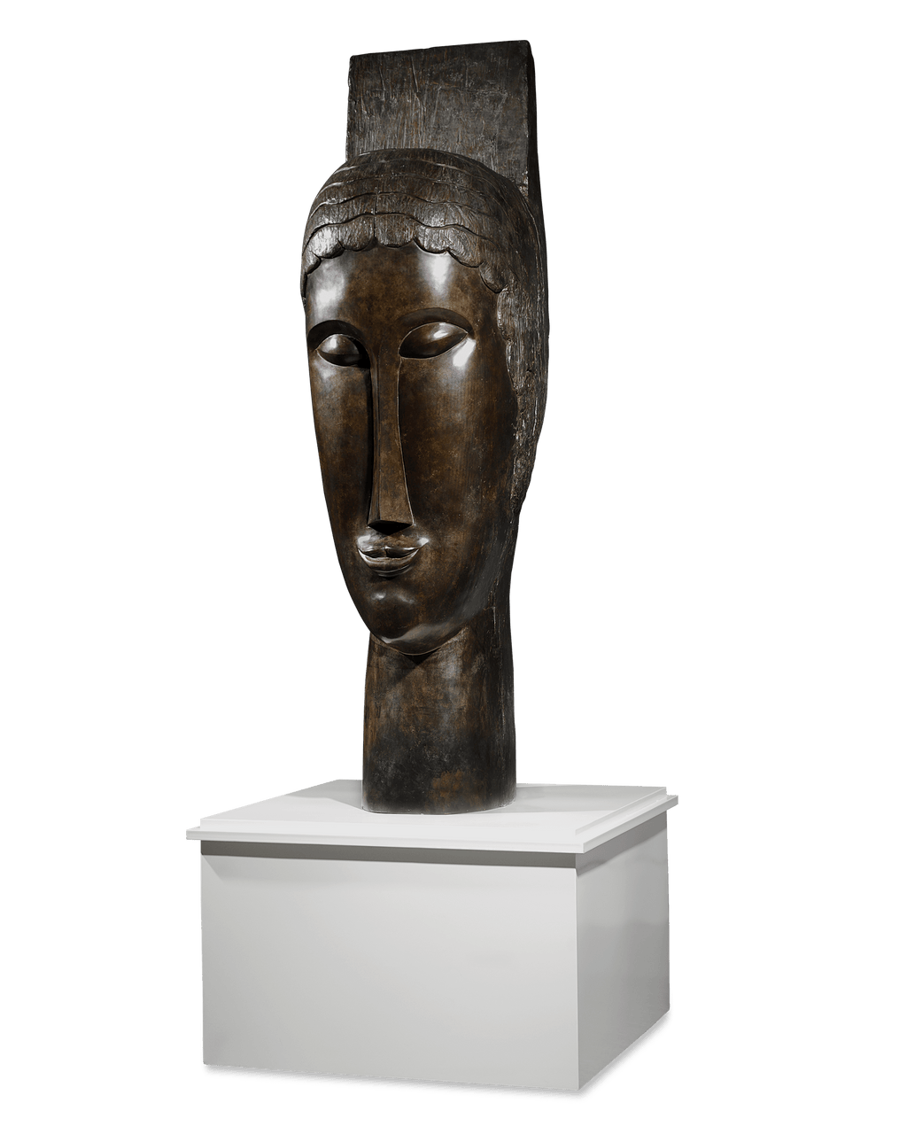 Tête de cariatide by Amedeo Modigliani