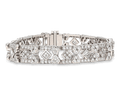 White Diamond Bracelet, 6.91 Carats