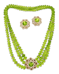 Peridot and Diamond Jewelry Suite