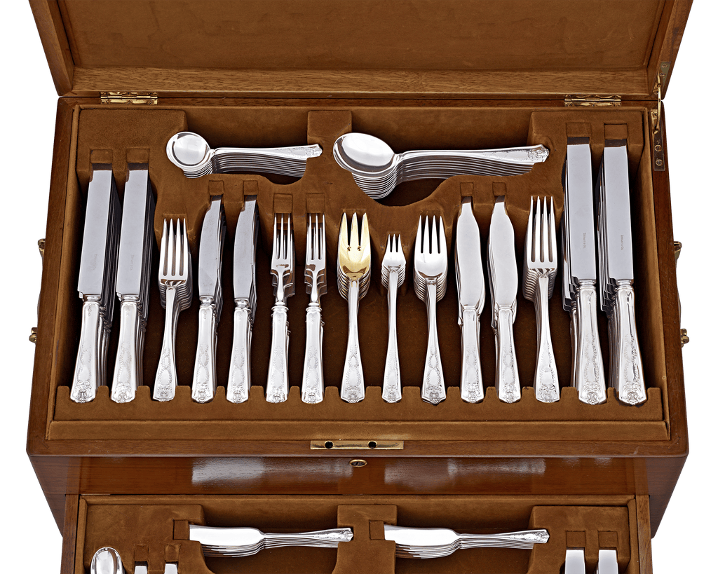 Winthrop Silver Flatware Service by Tiffany & Co.