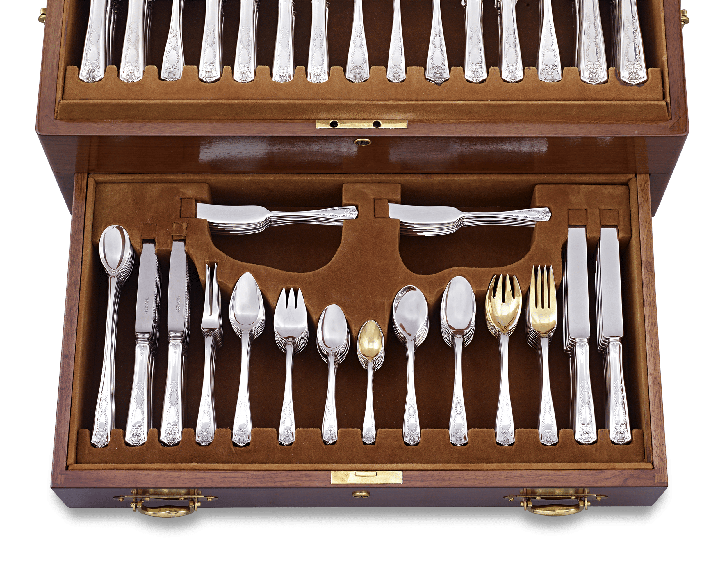 Winthrop Silver Flatware Service by Tiffany & Co.