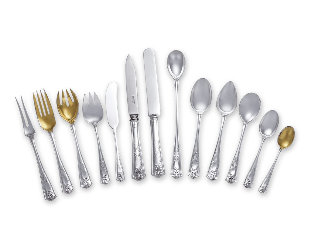 Winthrop Silver Flatware Service by Tiffany & Co.