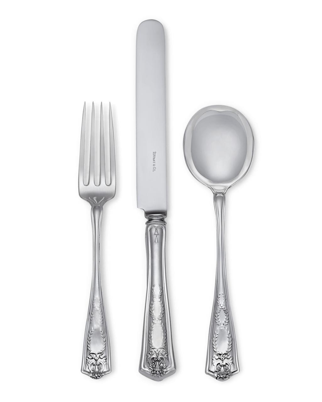 Winthrop Silver Flatware Service by Tiffany & Co.