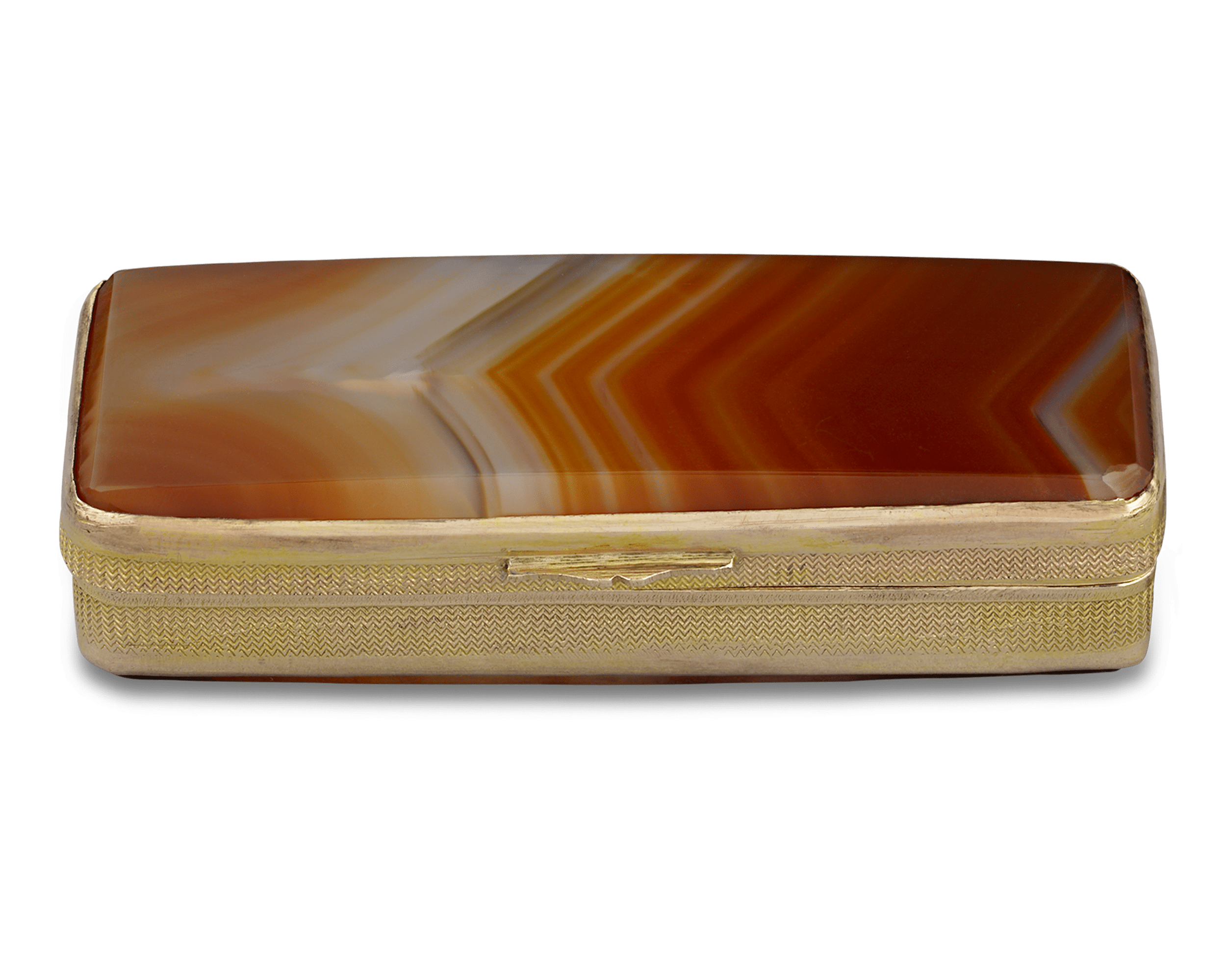 Agate Snuff Box