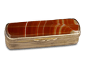 Red Agate Snuff Box