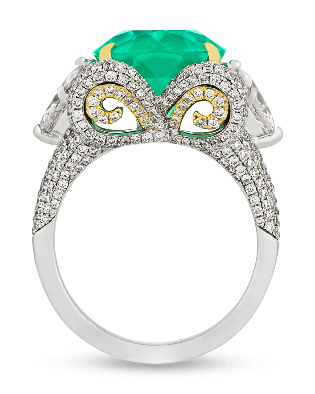 Russian Emerald Ring, 6.29 Carats