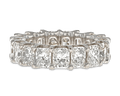 Radiant-Cut Diamond Eternity Band, 8.68 Carats