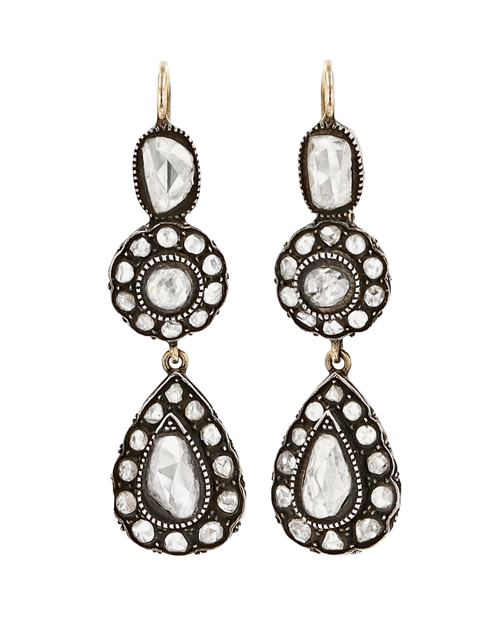 Edwardian-Period Diamond Jewelry Suite, 6.00 Carats