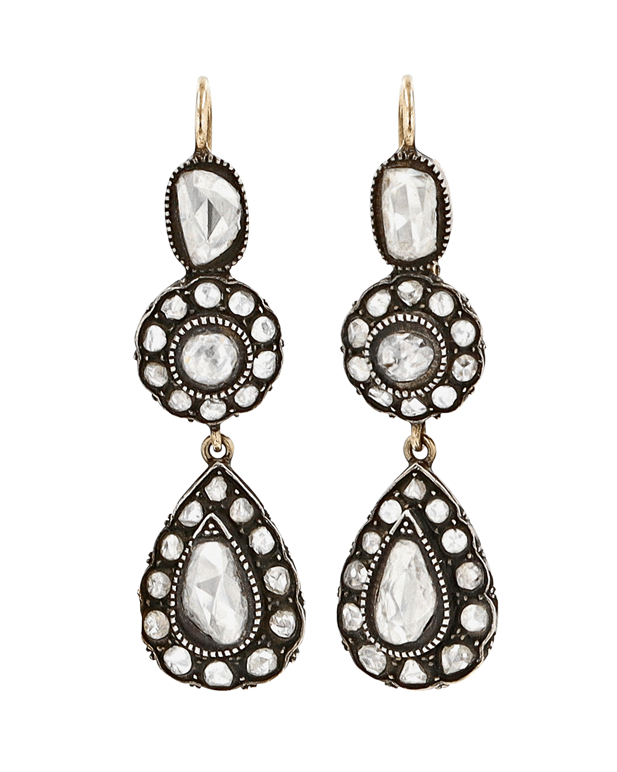 Edwardian-Period Diamond Jewelry Suite, 6.00 Carats