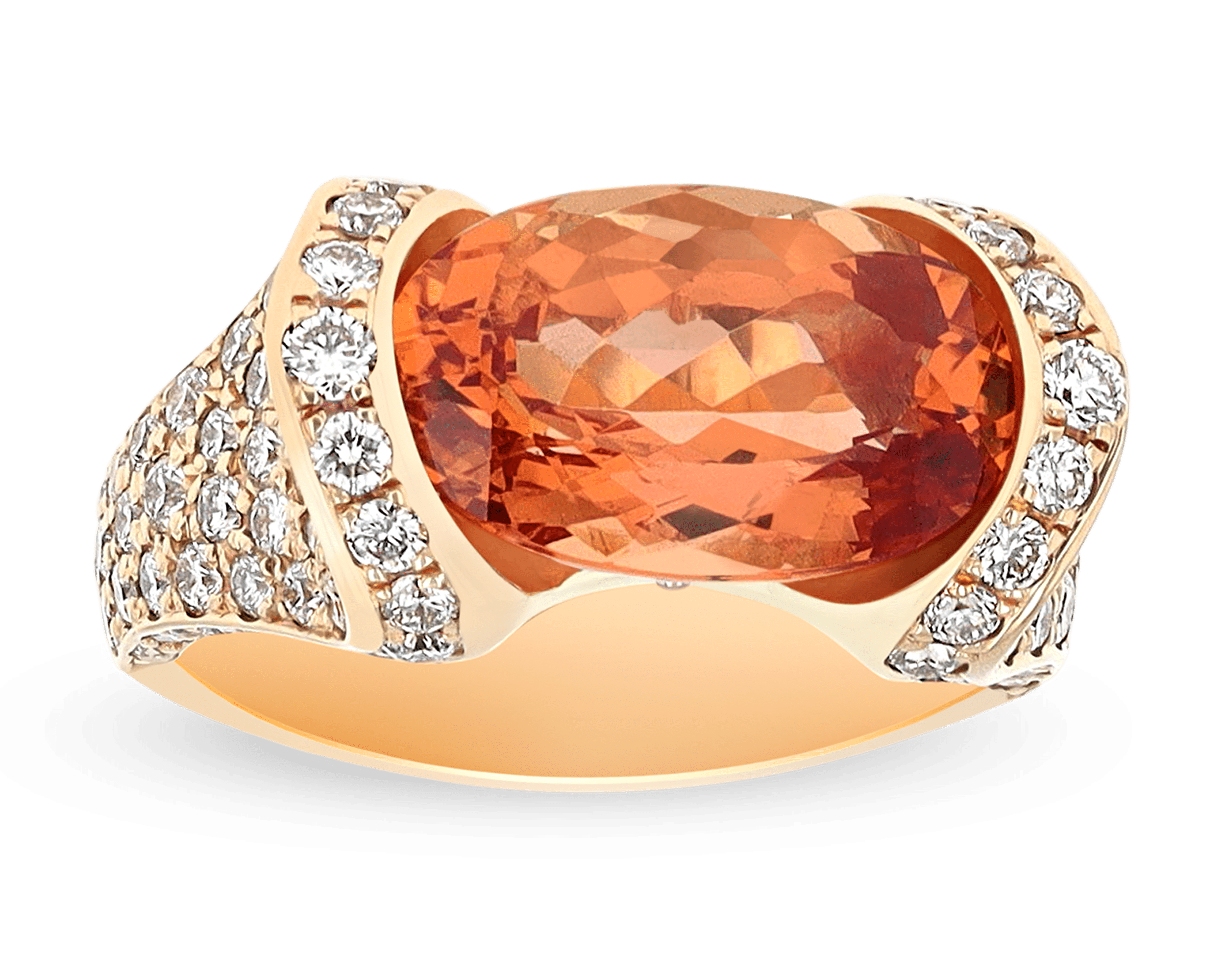 Tamara Comolli Imperial Topaz Ring, 6.43 Carats