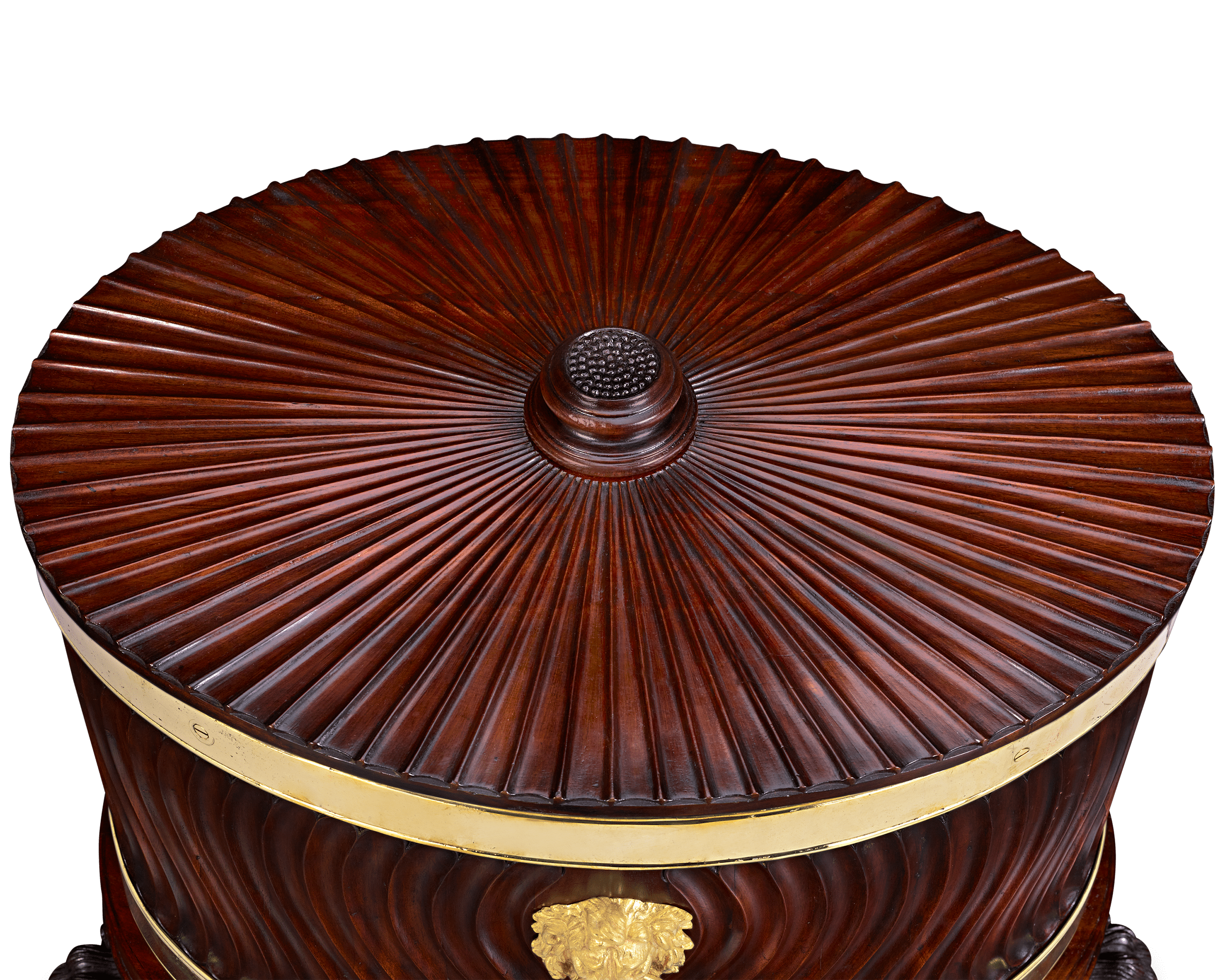 George III Mahogany Wine Cellarette Pair