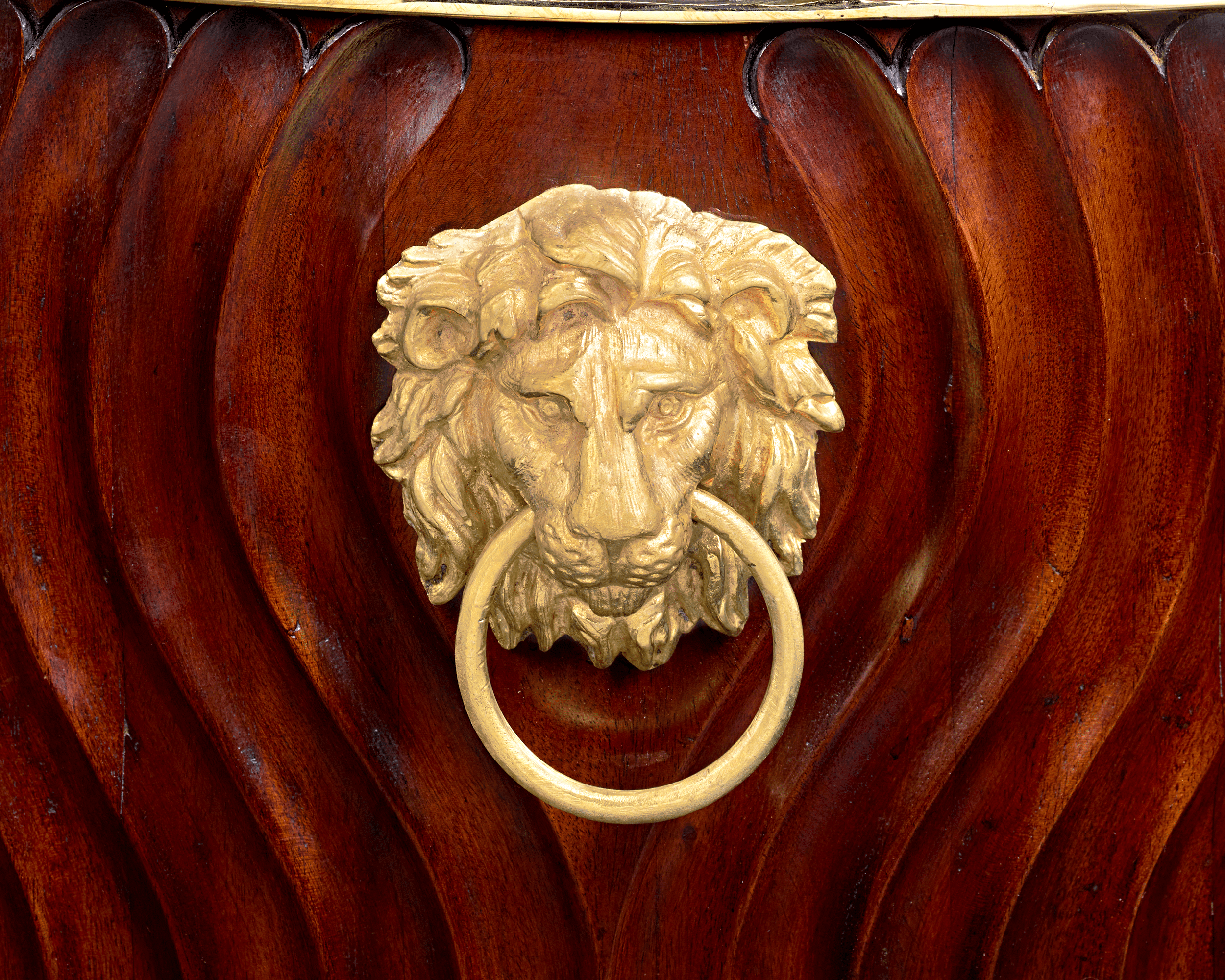 George III Mahogany Wine Cellarette Pair