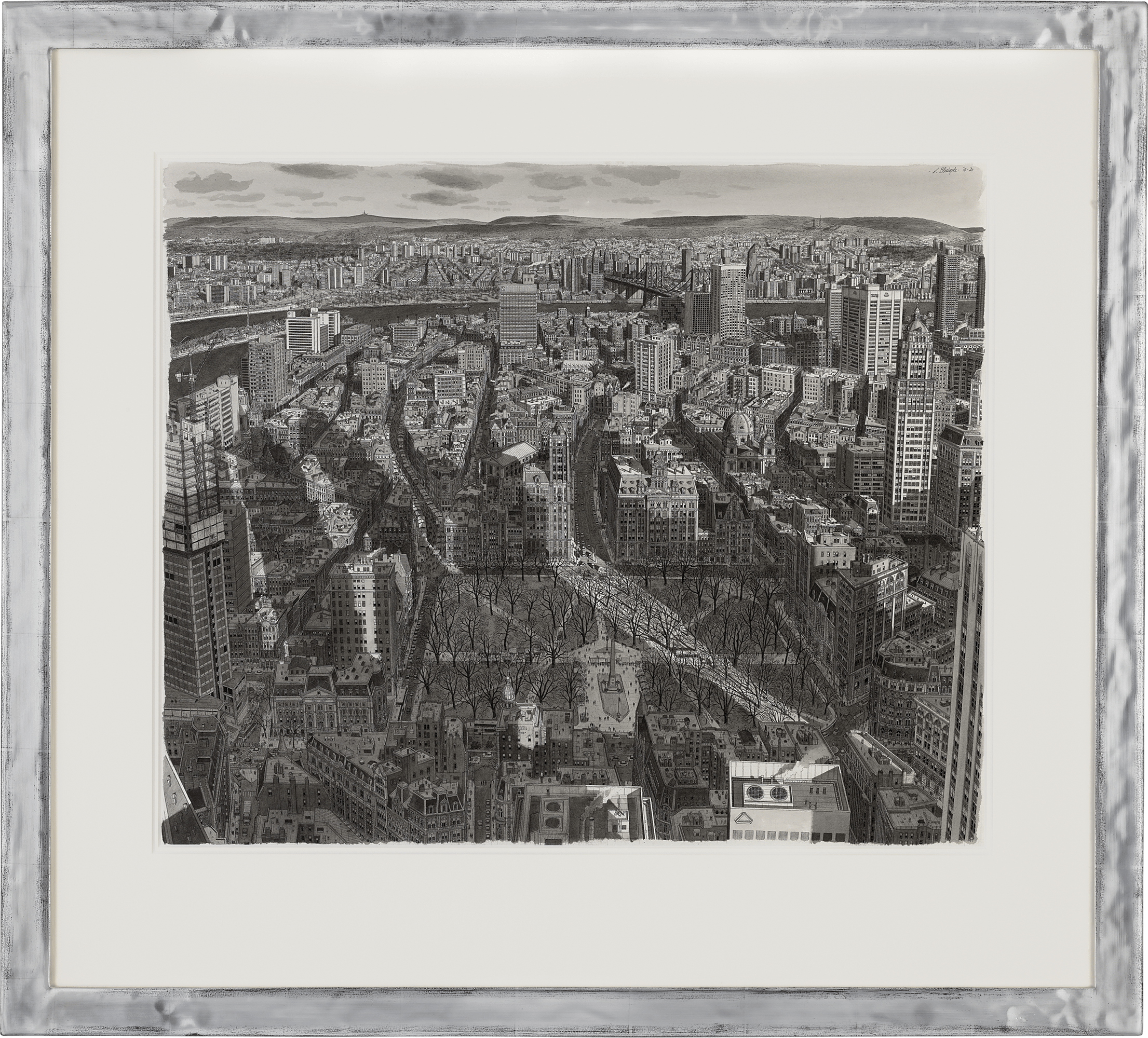 Winter Shadows, New York by Stefan Bleekrode