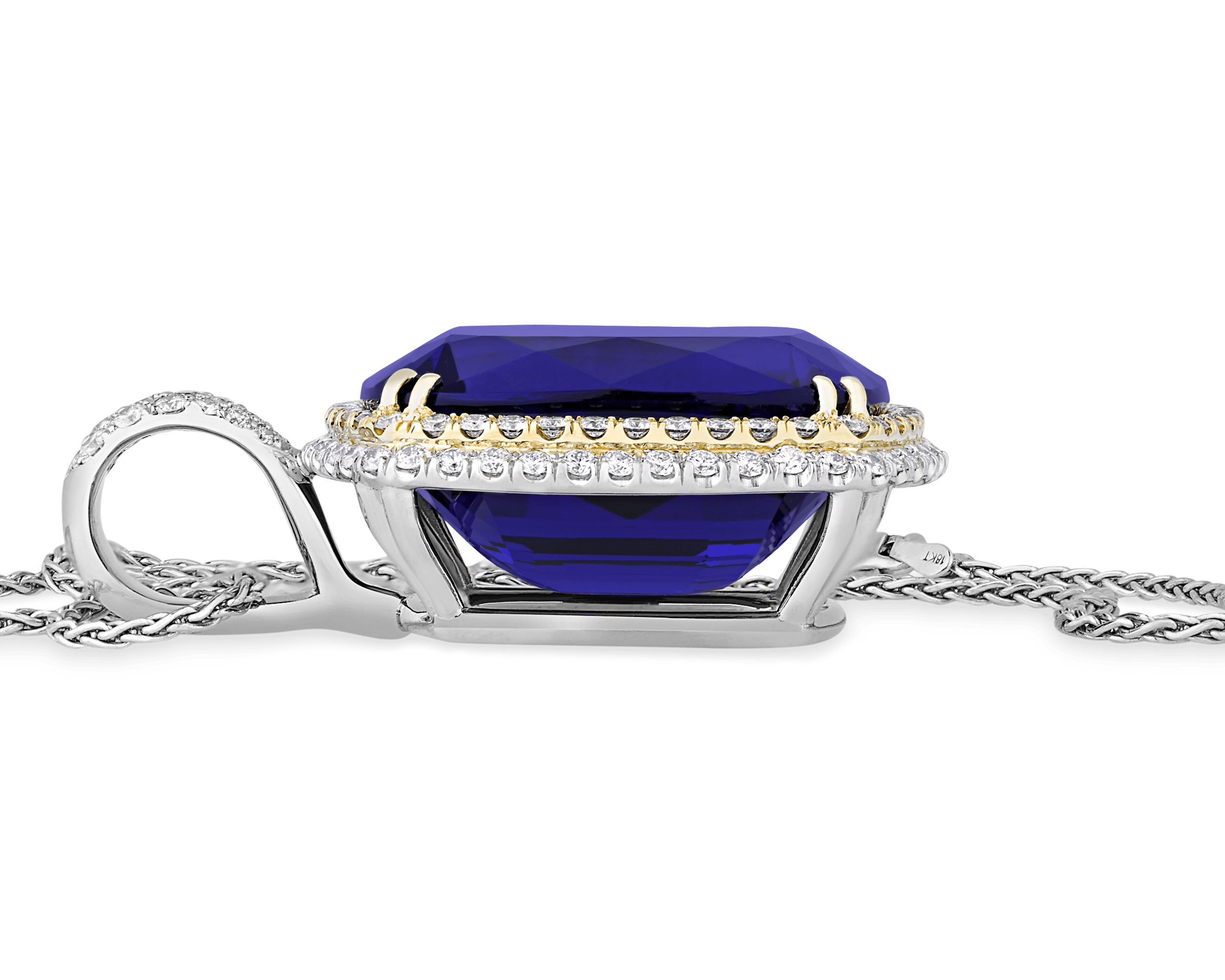 Untreated Tanzanite Pendant, 104.39 Carats