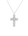 Old Mine Diamond Cross Pendant
