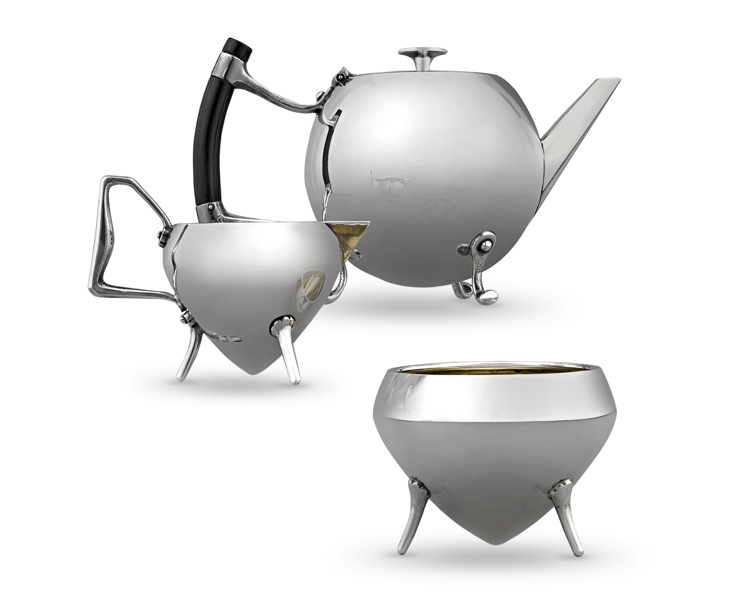 Christopher Dresser Silverplate Tea Set