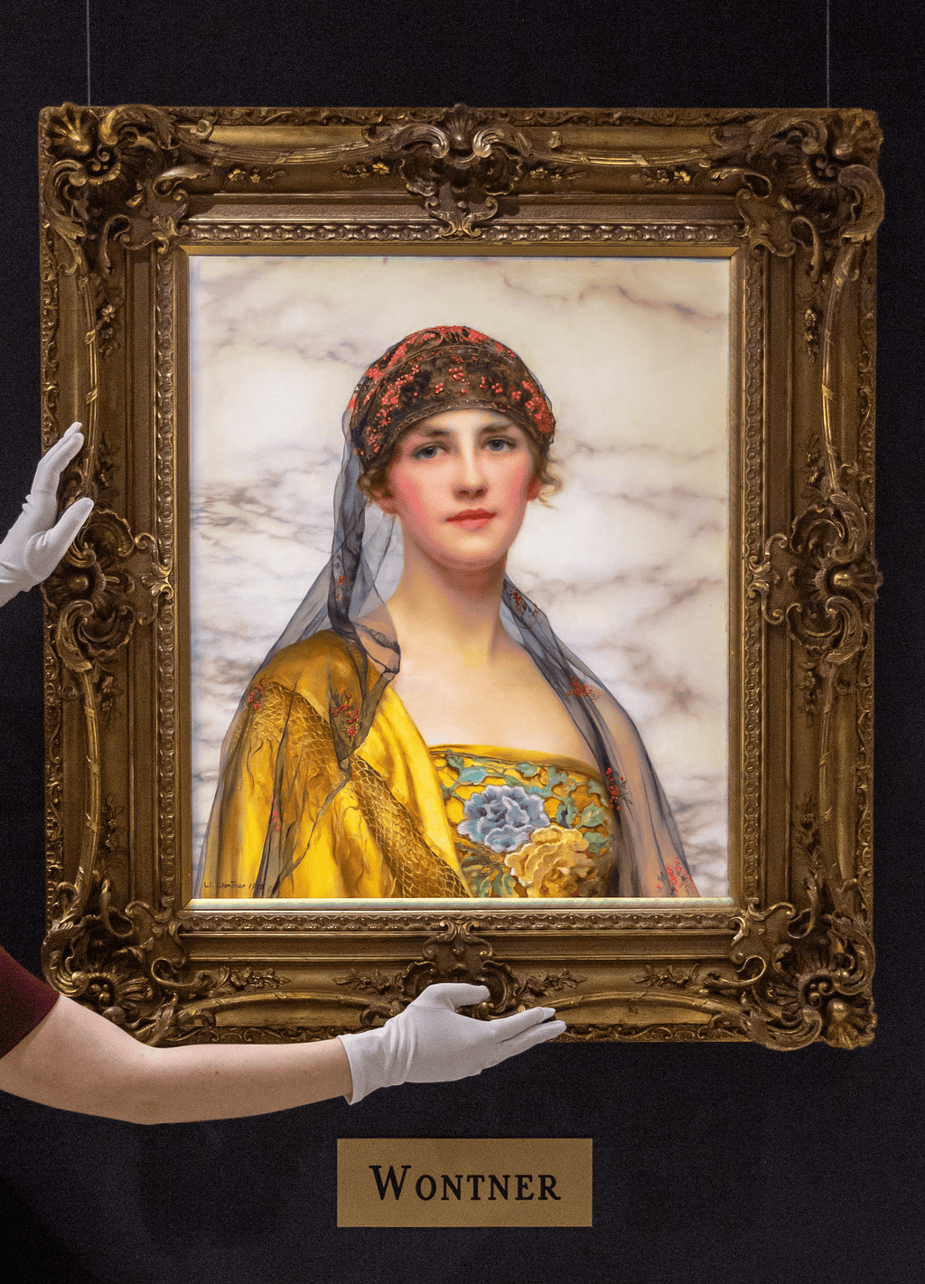 Portrait of a Beauty by William Clarke Wontner