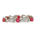 Cartier Art Deco Star Ruby Bracelet, 15.00 Carats