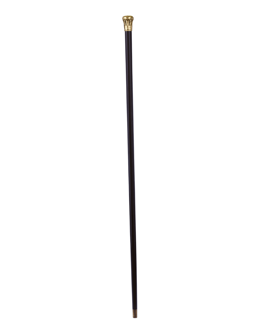 Chased Gold Knob Cane