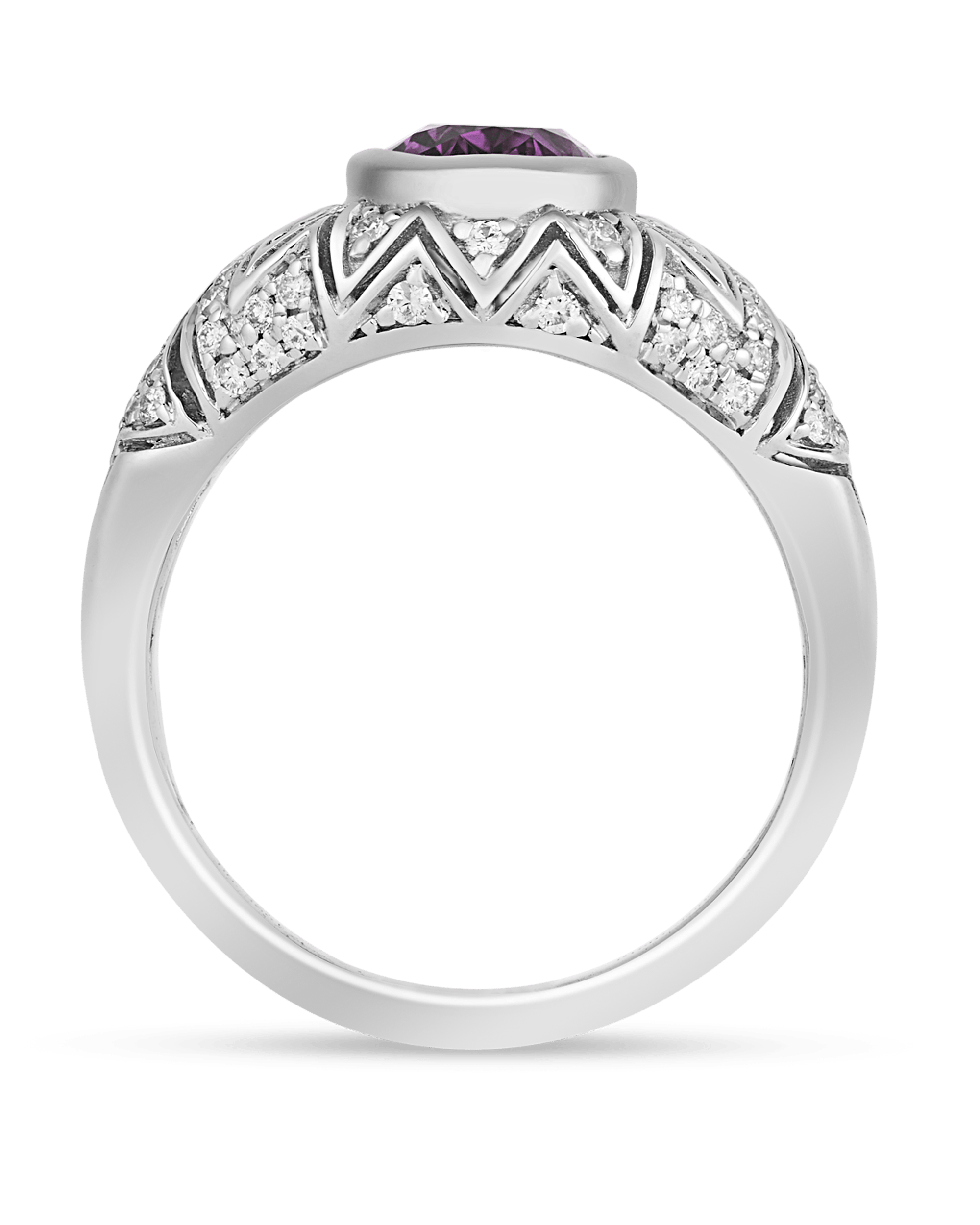 Untreated Pink Sapphire Ring, 2.28 Carats