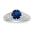 Brilliant-Cut Sapphire Ring, 2.21 Carats