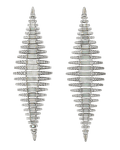 Mother of Pearl and Diamond Twist Earrings
