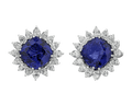 Tanzanite Earrings, 17.92 Carats