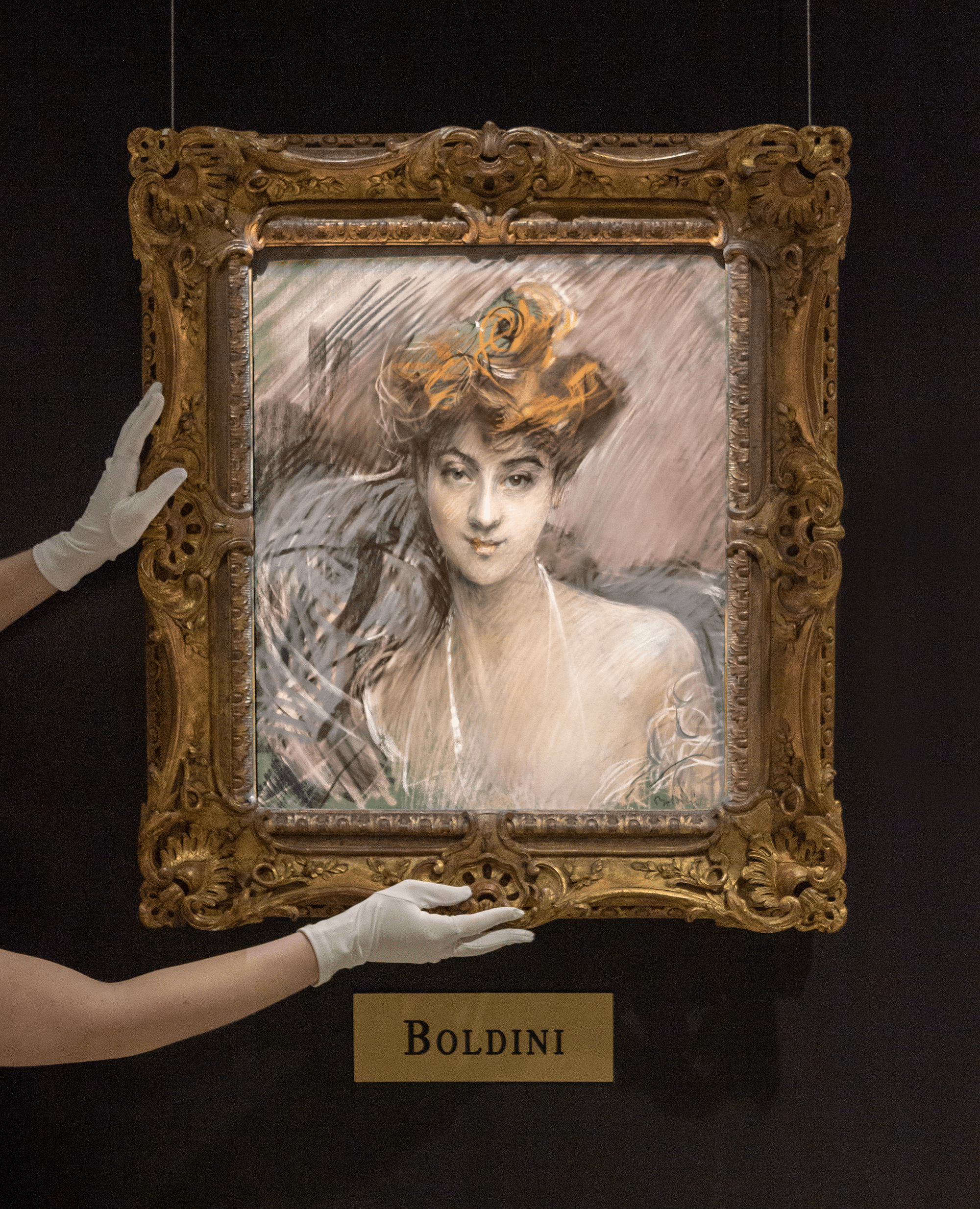 Portrait of Lucie Gérard by Giovanni Boldini