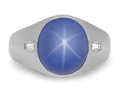 Men's Star Sapphire Ring, 15.30 Carats