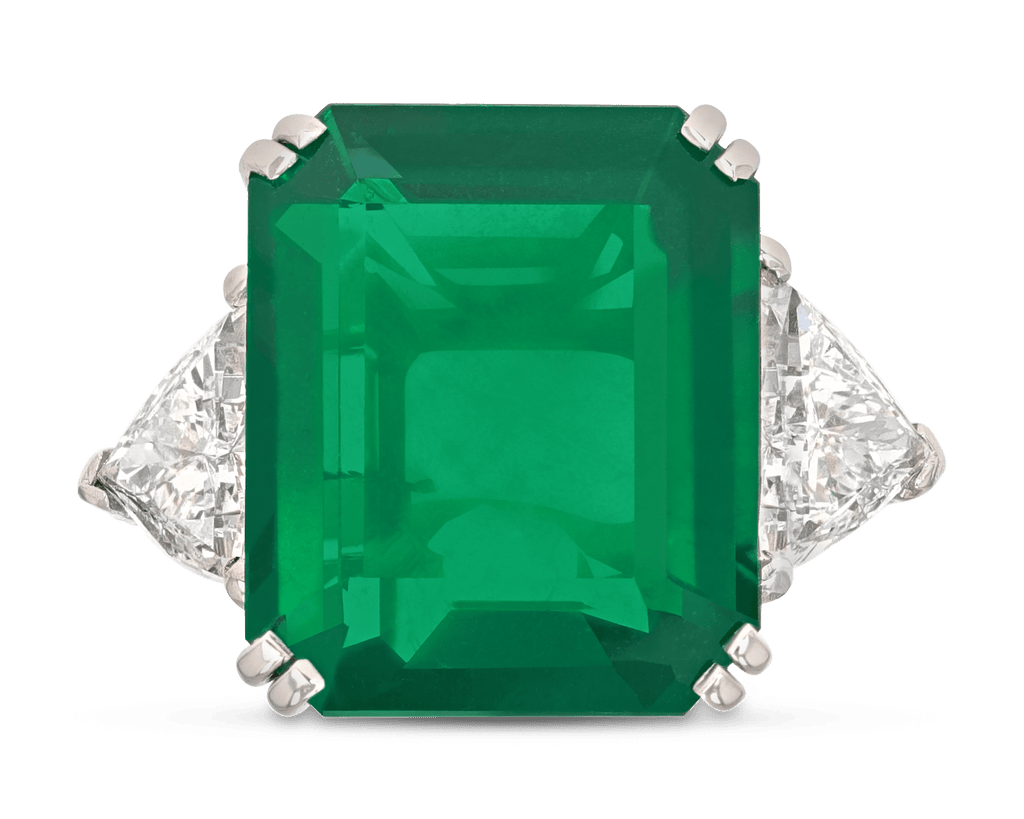 Zambian Emerald Ring, 15.25 Carats