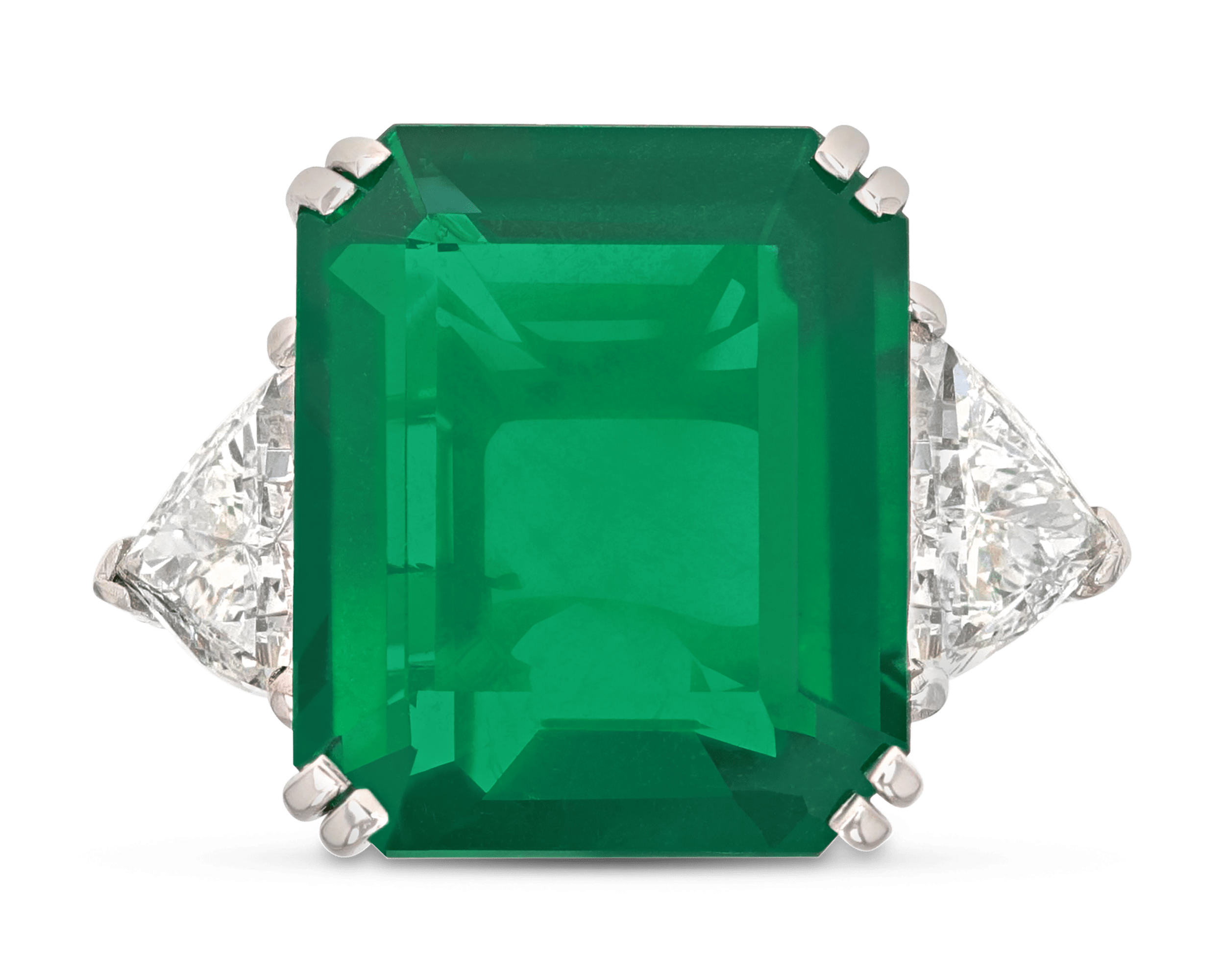 Zambian Emerald Ring, 15.25 Carats