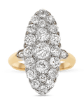 Edwardian Diamond Ring, 4.00 Carats