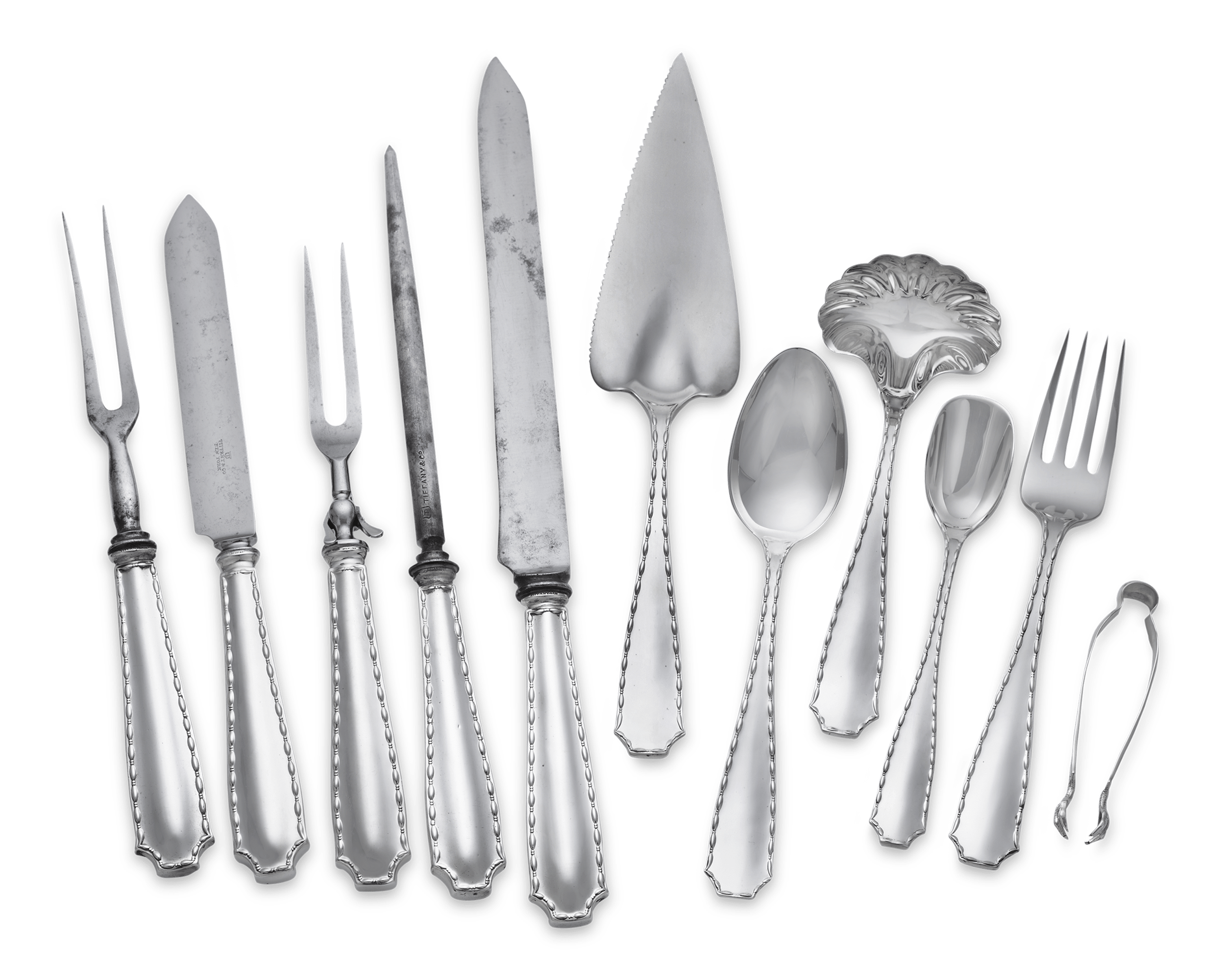Tiffany & Co. Marquise Flatware Service, 137 Pieces