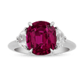 Untreated Thai Ruby Ring, 5.60 Carats
