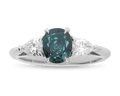 Color Change Russian Alexandrite Ring, 1.31 Carats