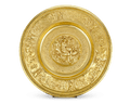 Rothschild "Poetry" Silver Gilt Salver by Elkington & Co.