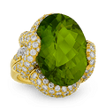 Henry Dunay Peridot Ring, 31.90 Carats