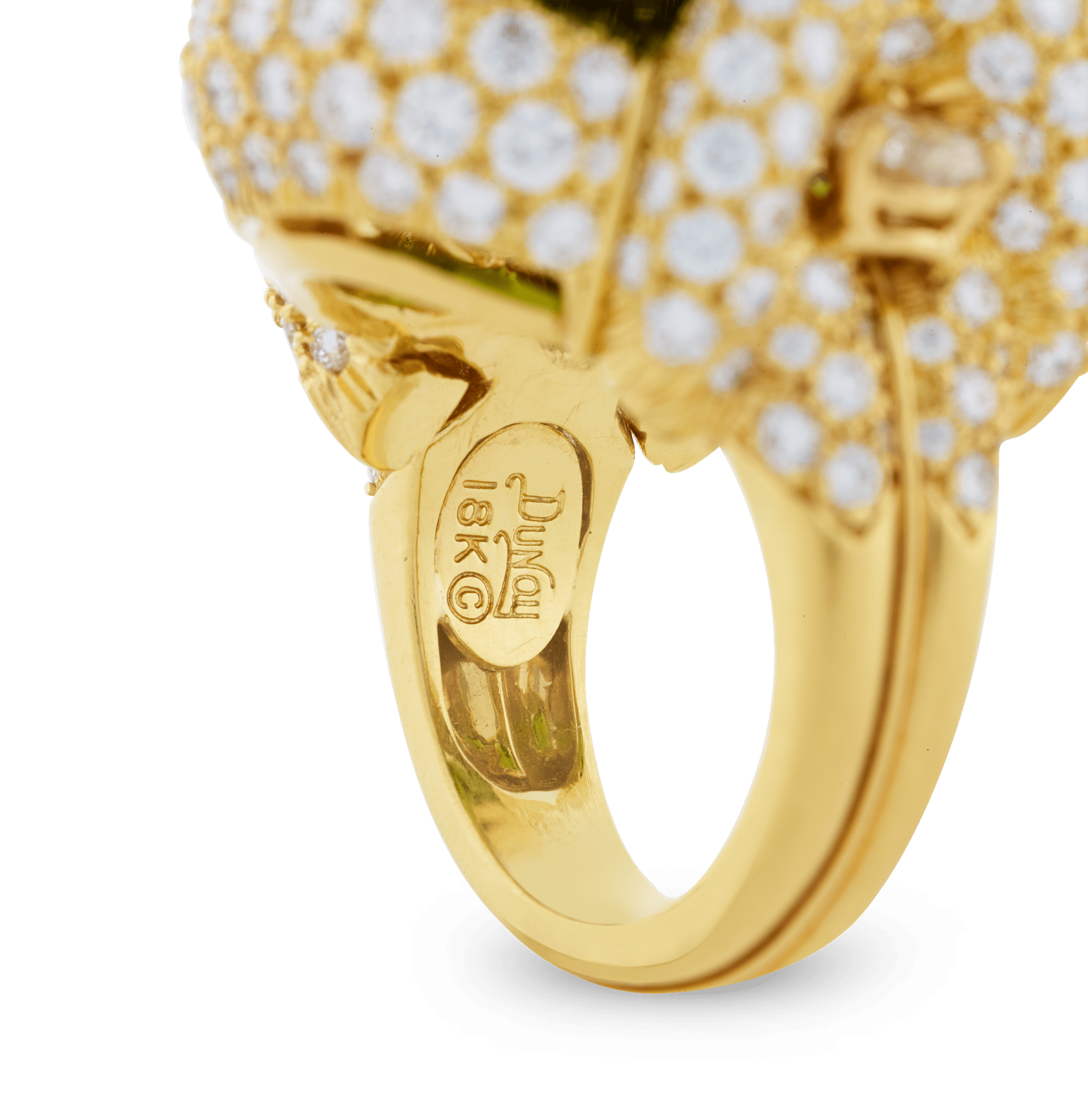 Henry Dunay Peridot Ring, 31.90 Carats