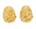 David Webb Gold Nugget Earrings