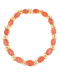Henry Dunay Orange Moonstone and Diamond Sabi Necklace