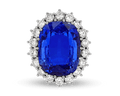 Ceylon Sapphire Ring, 21.76 Carats
