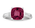 Red Spinel Ring, 3.27 Carats